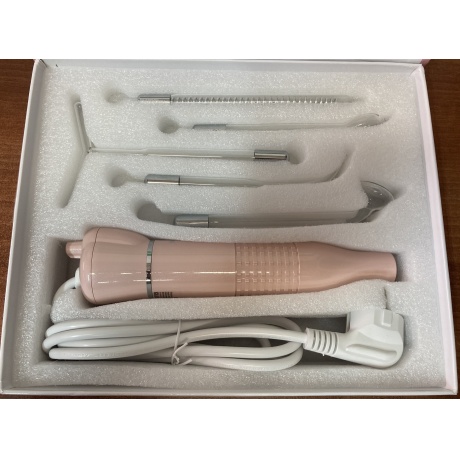 Оборудование для дарсонвальной терапии (5 насадок), розовый Gezatone BP-7000 состояние хорошее - фото 2