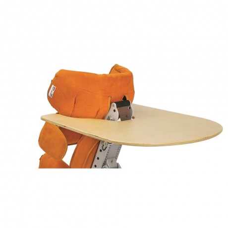 Вертикализатор для взрослых и детей с ДЦП Armed Fumagalli Robin Размер 1 цвет оранжевый с универсальным столиком - фото 3