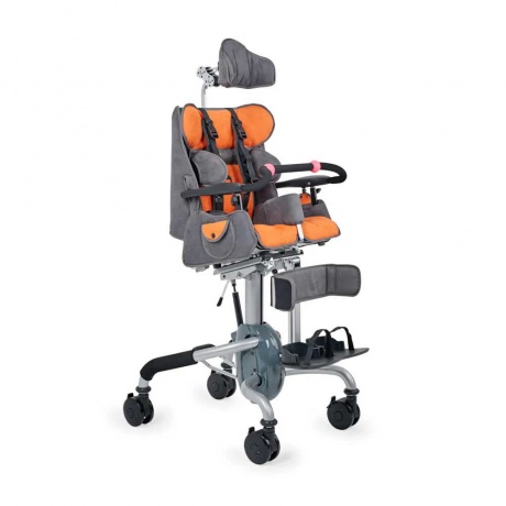 Кресло-коляска Armed для детей с ДЦП Fumagalli Mitico Simple Dentro размер M оранжевый - фото 1