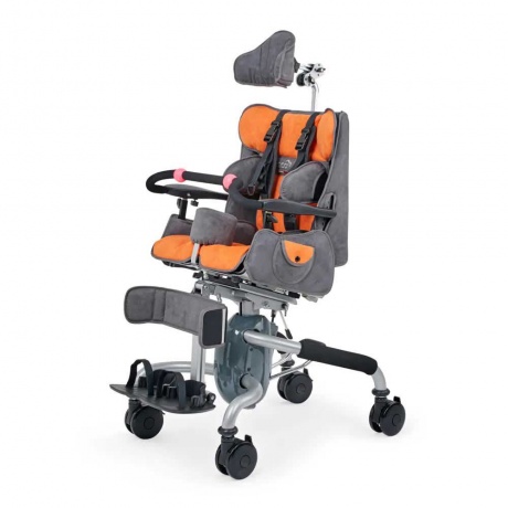 Кресло-коляска Armed для детей с ДЦП Fumagalli Mitico Simple Dentro размер M оранжевый - фото 2