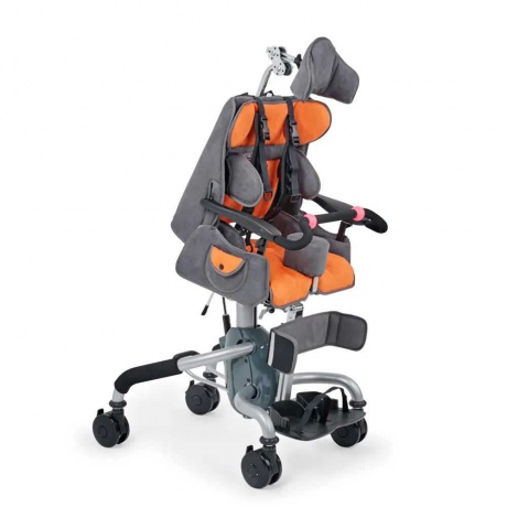 Кресло-коляска Armed для детей с ДЦП Fumagalli Mitico Simple Dentro размер M оранжевый - фото 4
