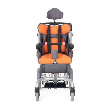 Кресло-коляска Armed для детей с ДЦП Fumagalli Mitico Simple Fuori размер P оранжевый - фото 2