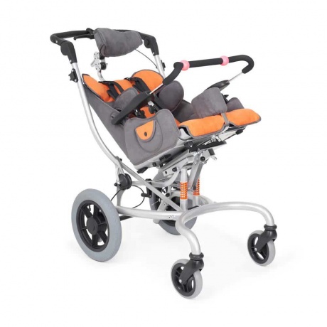 Кресло-коляска Armed для детей с ДЦП Fumagalli Mitico Simple Fuori размер P оранжевый - фото 5