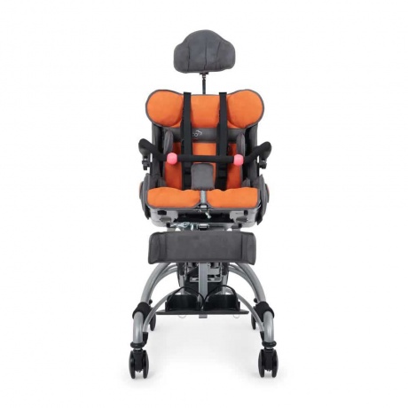Кресло-коляска Armed для детей с ДЦП Fumagalli Mitico Simple High-low размер M оранжевый - фото 2