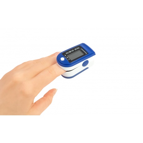 Цифровой пульсоксиметр Fingertip Pulse Oximeter Rongsheng Chuang LK88 - фото 6
