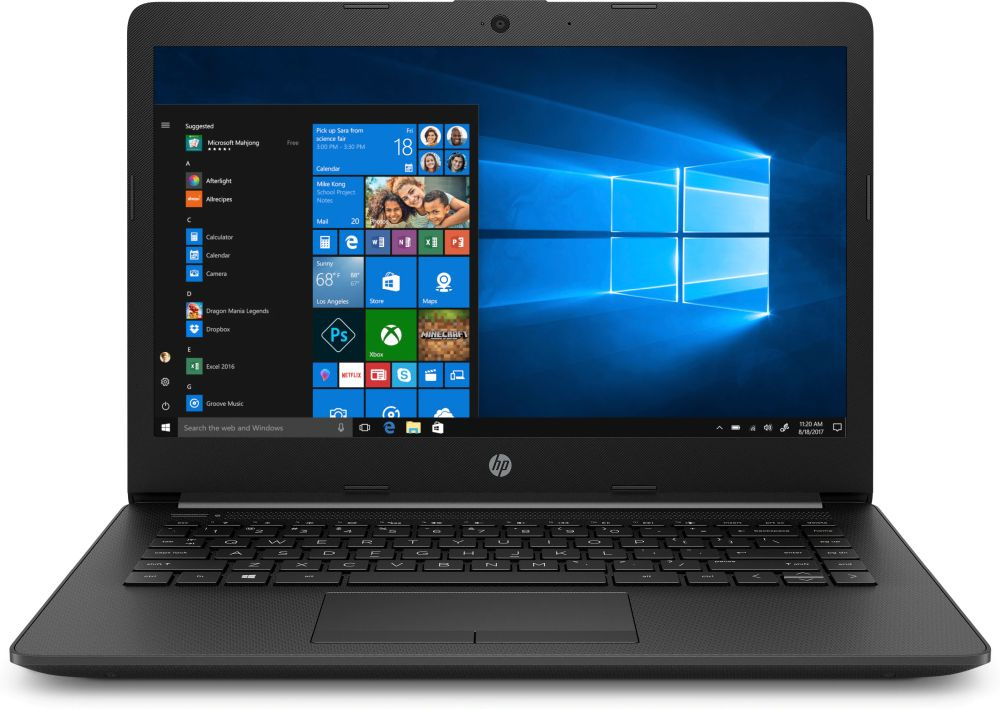 

Ноутбук HP 14 cm0078ur Black (6NE27EA