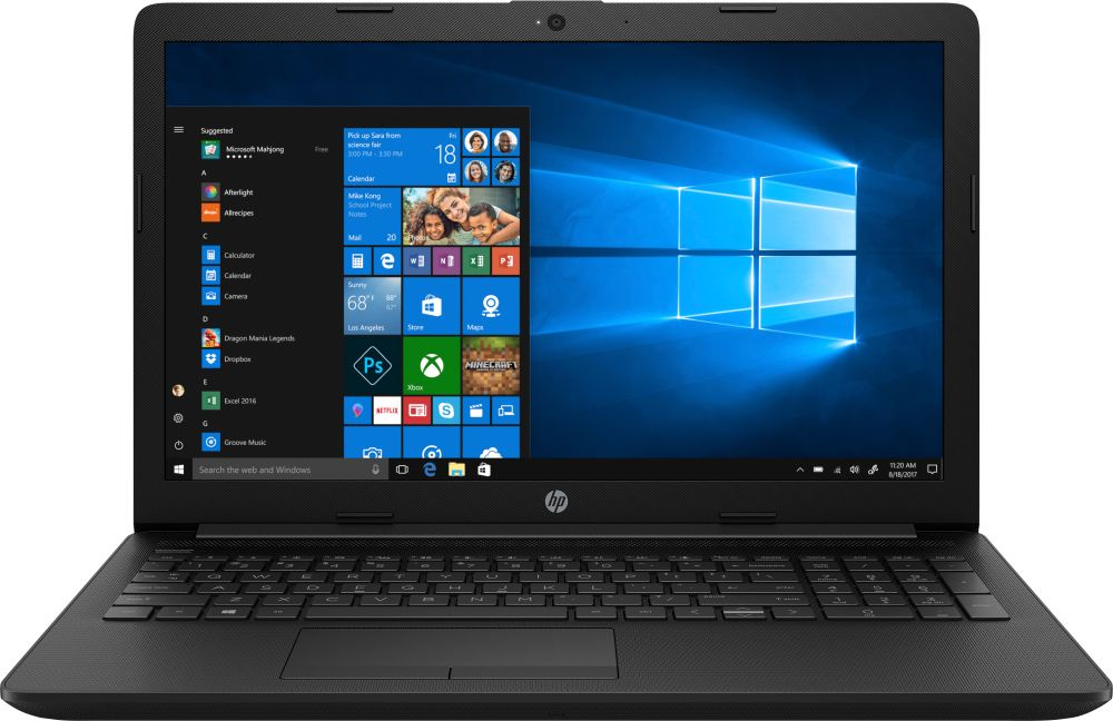 

Ноутбук HP 15 db1009ur Black (6LE09EA