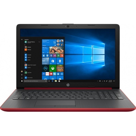 Ноутбук HP 15.6&quot; FHD 15-da0086ur red (4JS71EA) - фото 1