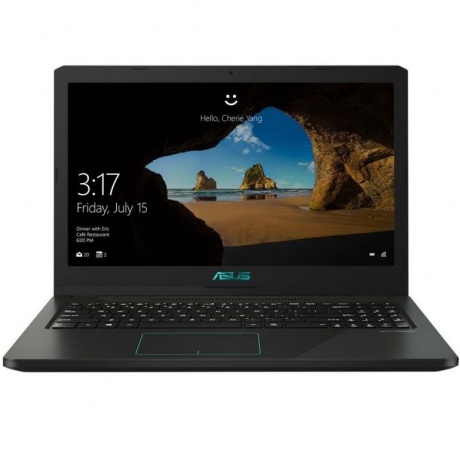 Ноутбук Asus VivoBook X570UD-E4053T Core i5 8250U black (90NB0HS1-M00650) - фото 1