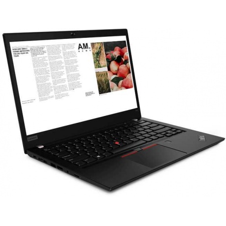 Ноутбук Lenovo ThinkPad T490 Core i5 8265U black (20N2000BRT) - фото 2