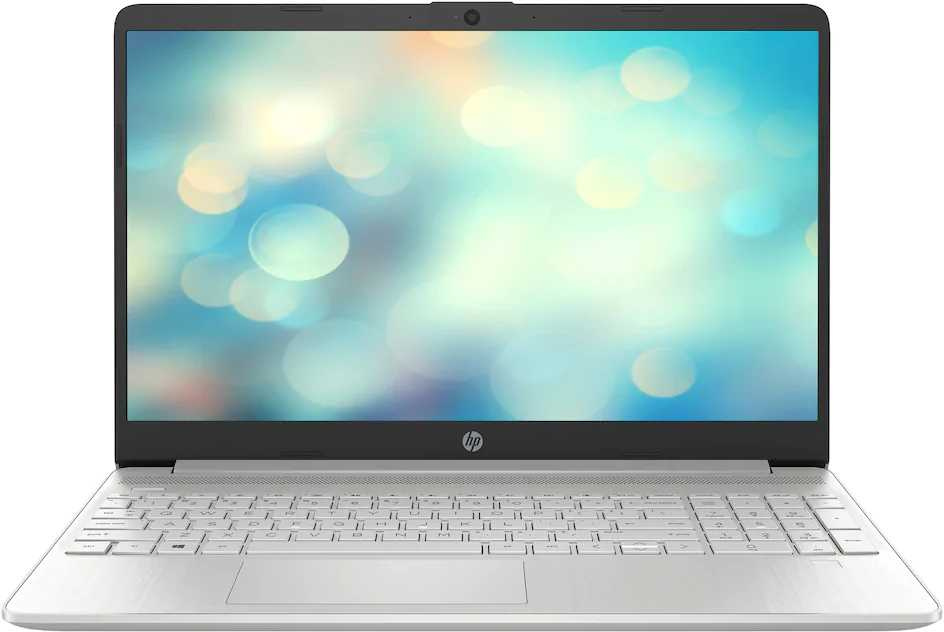 Ноутбук HP 15s-fq0000ur Pentium 4417U silver (7EB36EA), размер 15.6, цвет серебро/черный - фото 1