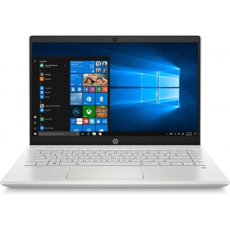 Ноутбук HP 14-ce2001ur Core i3 8145U white (6PR72EA) - фото 1