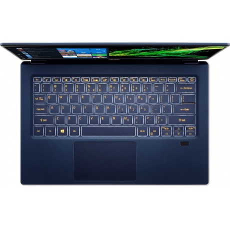 Ноутбук Acer Swift 14&quot; IPS FHD 5 SF514-54T-740Y blue (NX.HHUER.003) - фото 3