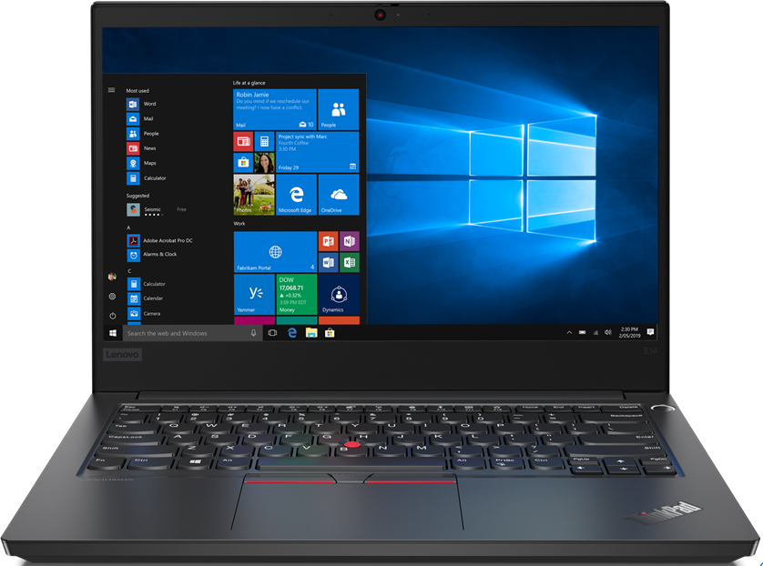 

Ноутбук Lenovo ThinkPad E14 (20RA001MRT), Черный