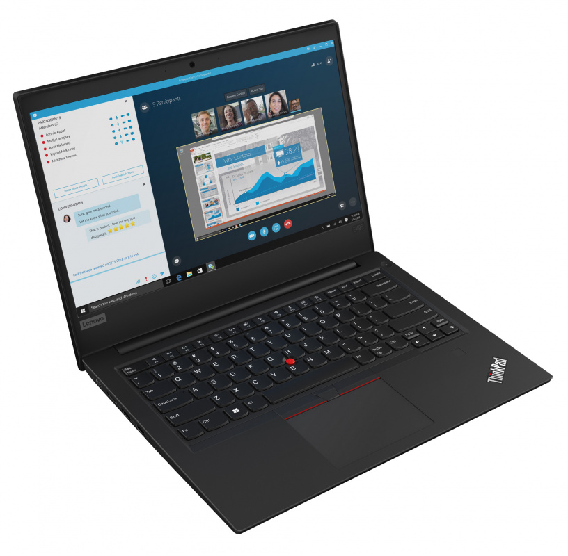 Ноутбук Lenovo ThinkPad E495 (20NE000GRT), размер 14, цвет черный - фото 1