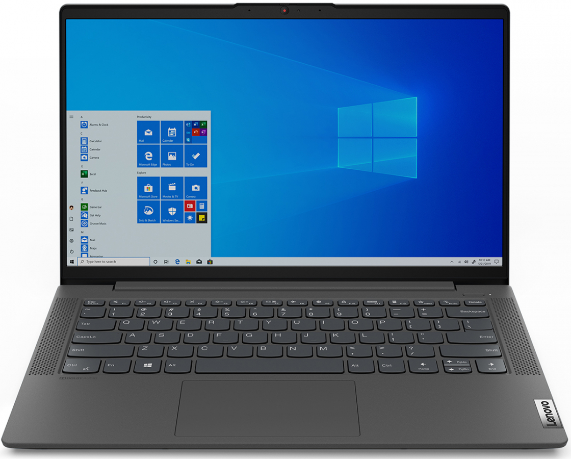 Ноутбук Lenovo IP5-14IIL05 CI5-1035G1 (81YH0066RK) блок питания для ноутбука lenovo ideapad b570 ideapad b570e ideapad g570 20v 4 5a 5 5x2 5mm 90w