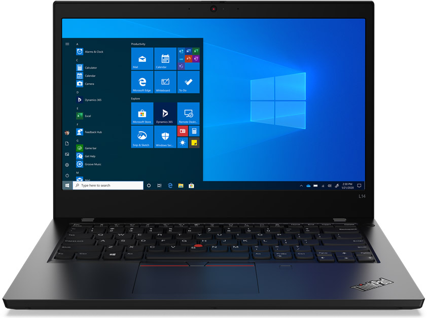 

Ноутбук Lenovo ThinkPad L14 G1 T (20U10016RT, Черный