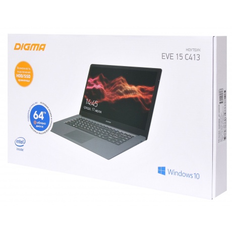 Ноутбук Digma EVE 15 C413 (ES5059EW) - фото 11