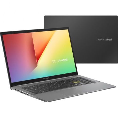 Ноутбук ASUS VivoBook S15 S533EA (K533EA-BN238T)Core I5-1135G7 15.6&quot;FHD IPS Windows 10 Home,Indie Black (90NB0SF3-M04660) - фото 1