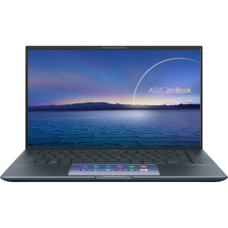 Ноутбук ASUS Zenbook 14 UX435EG-A5081T Intel Core i7-1165G7 14,0 FHD  IPS Windows 10 Home,Pine grey (90NB0SI1-M03960) - фото 2