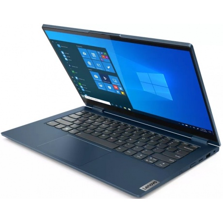 Ноутбук Lenovo ThinkBook 14s Yoga Blue (20WE0023RU) - фото 3