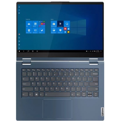 Ноутбук Lenovo ThinkBook 14s Yoga Blue (20WE0023RU) - фото 4