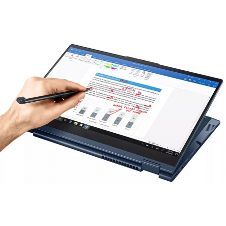 Ноутбук Lenovo ThinkBook 14s Yoga Blue (20WE0023RU) - фото 7
