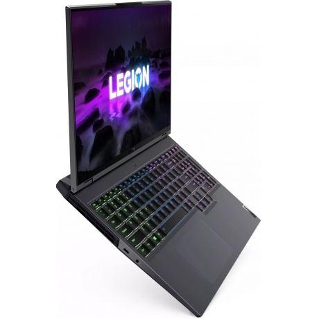 Ноутбук Lenovo Legion 5 Pro 16ACH6H grey (82JQ000TRK) - фото 9