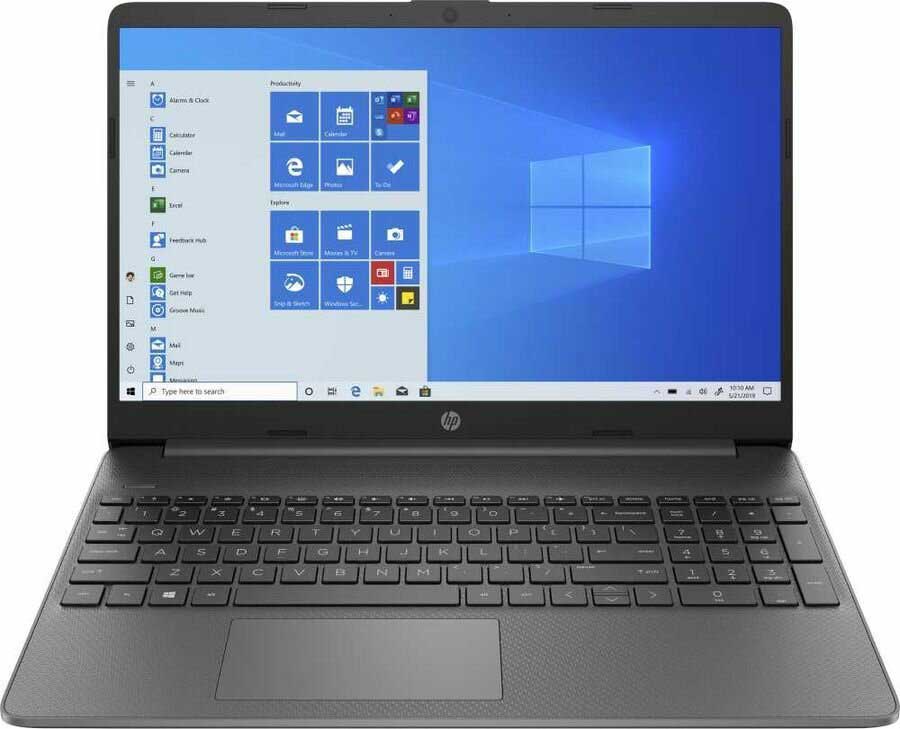 Ноутбук HP 15s-eq1332ur (3C8P3EA), размер 15.6, цвет серый - фото 1
