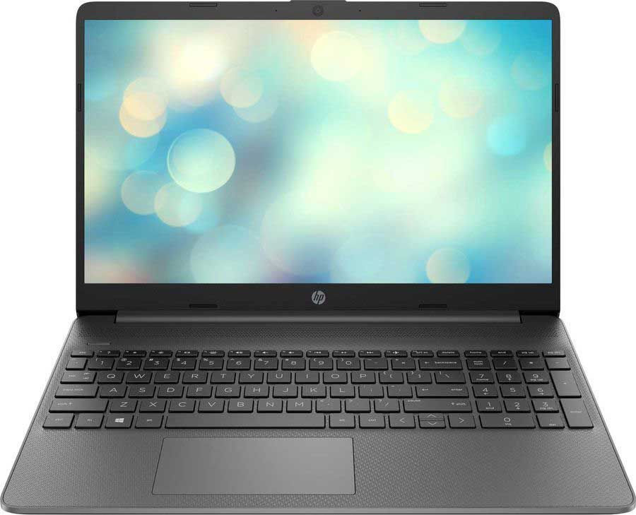 Ноутбук HP 15s-fq0079ur (3C8Q1EA), размер 15.6, цвет серый - фото 1