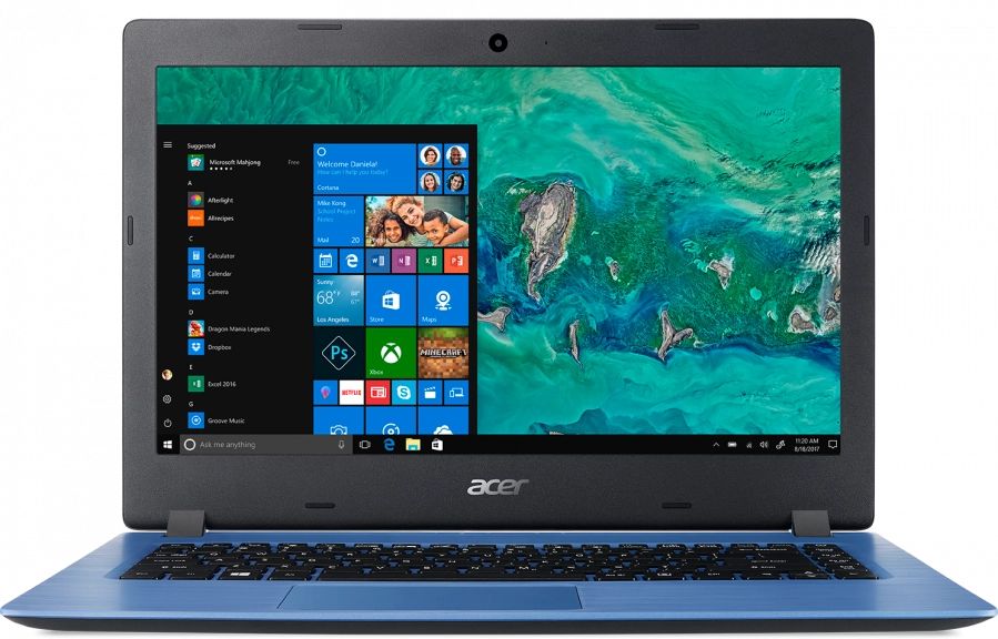 Ноутбук Acer A114-32-P4WU (NX.GW9ER.007), размер 14, цвет синий - фото 1