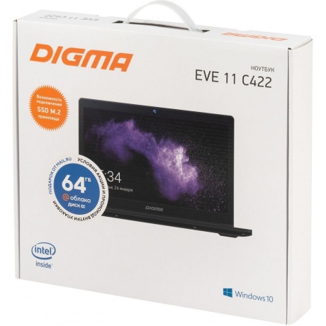 Ноутбук Digma EVE 11 C422 (ES1068EW) - фото 14