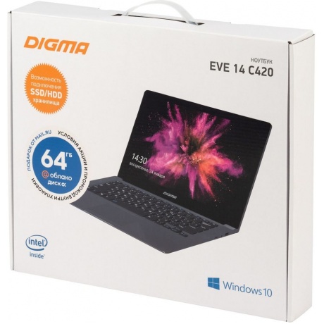 Ноутбук Digma EVE 14 C420 (ET4066EW) - фото 16