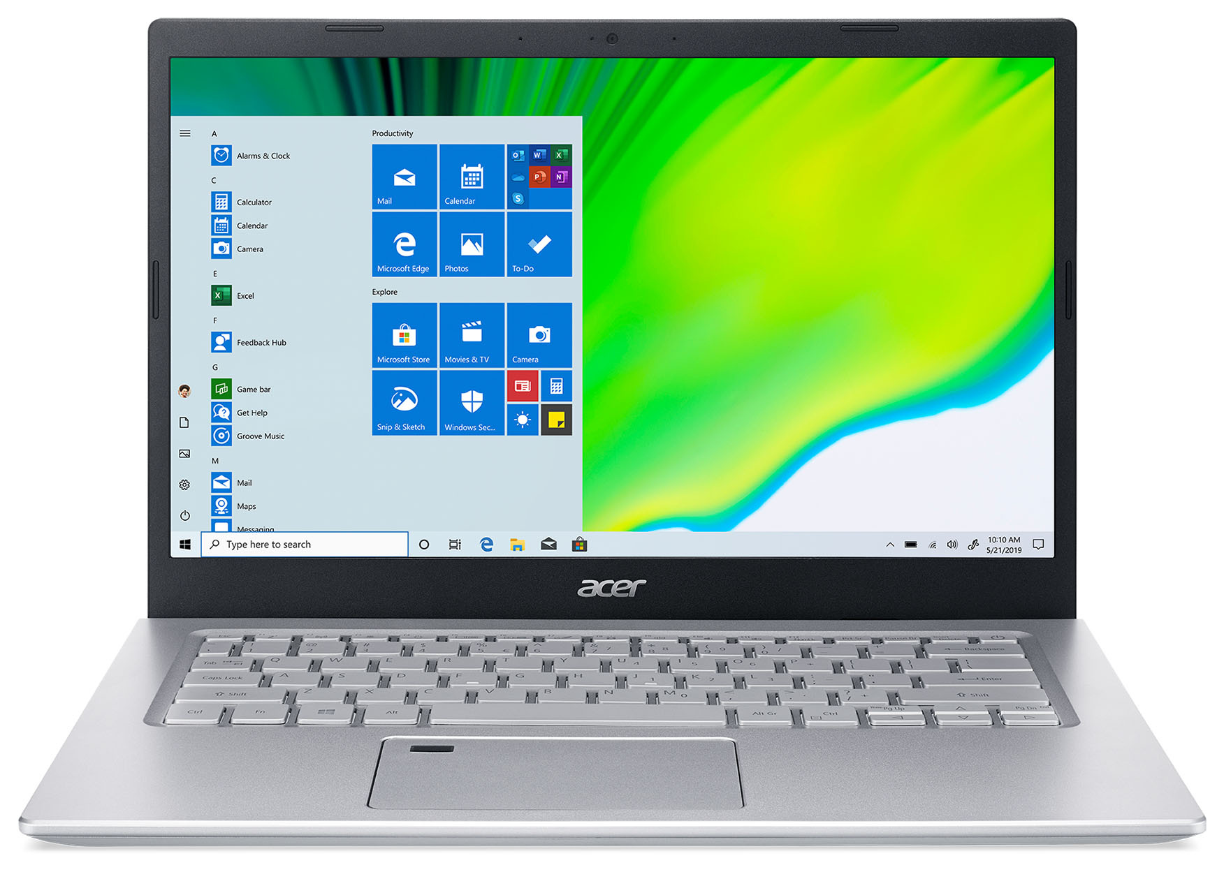 Ноутбук Acer Aspire 5 A514-54-39D2 (NX.A22ER.00M) - фото 1