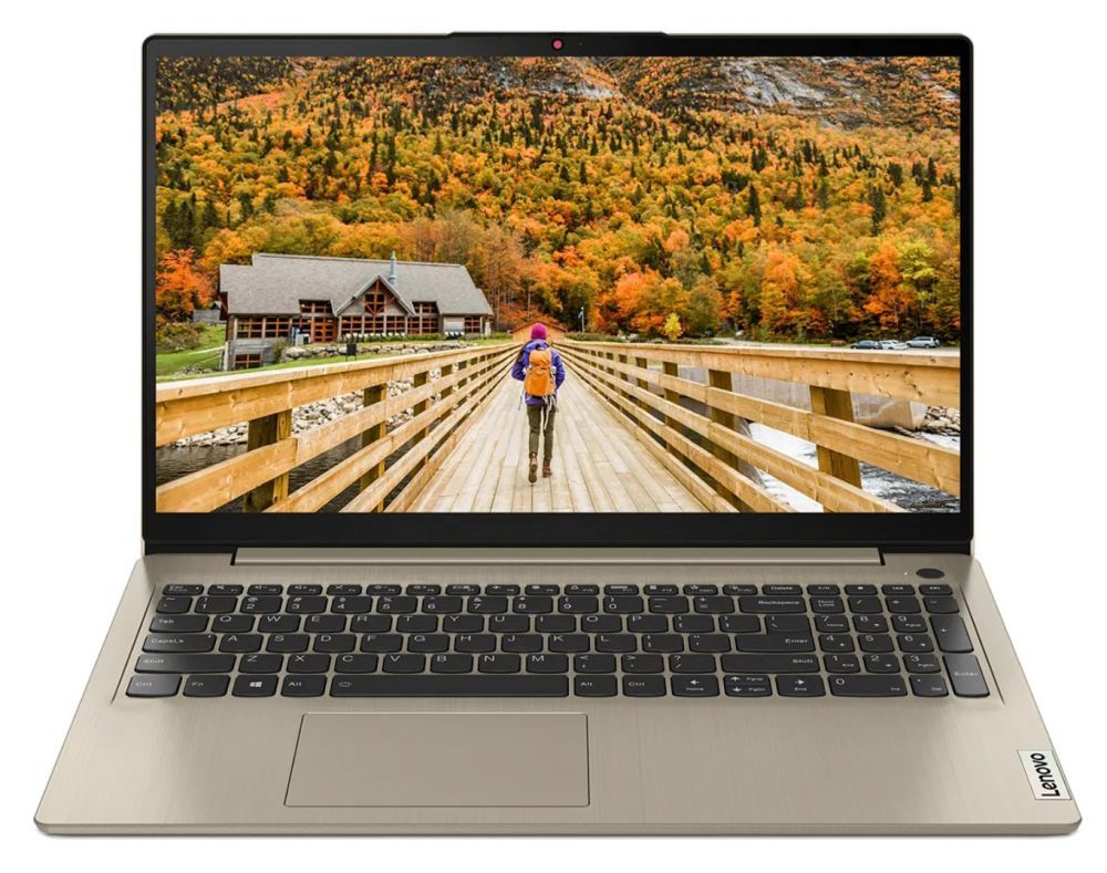 

Ноутбук Lenovo IdeaPad 3 sand (82KU00N0RK), Золотой