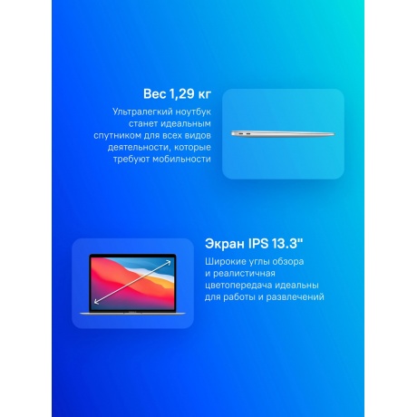 Ноутбук Apple MacBook Air A2337 M1 (MGN93LL/A) - фото 7