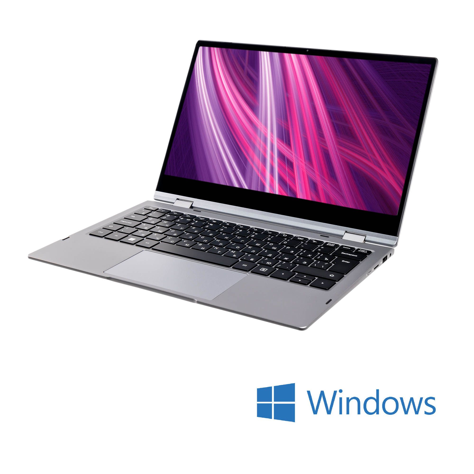 Ноутбук 13.3 Hiper Slim Silver (H1306O5165WM) ноутбук hiper g16 win 11 pro g16rtx3070b11700w11