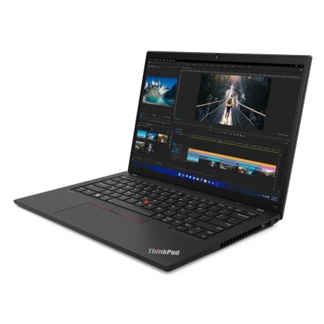 Ноутбук Lenovo ThinkPad T14 Gen 3 Черный (21AH00BRUS) - фото 2