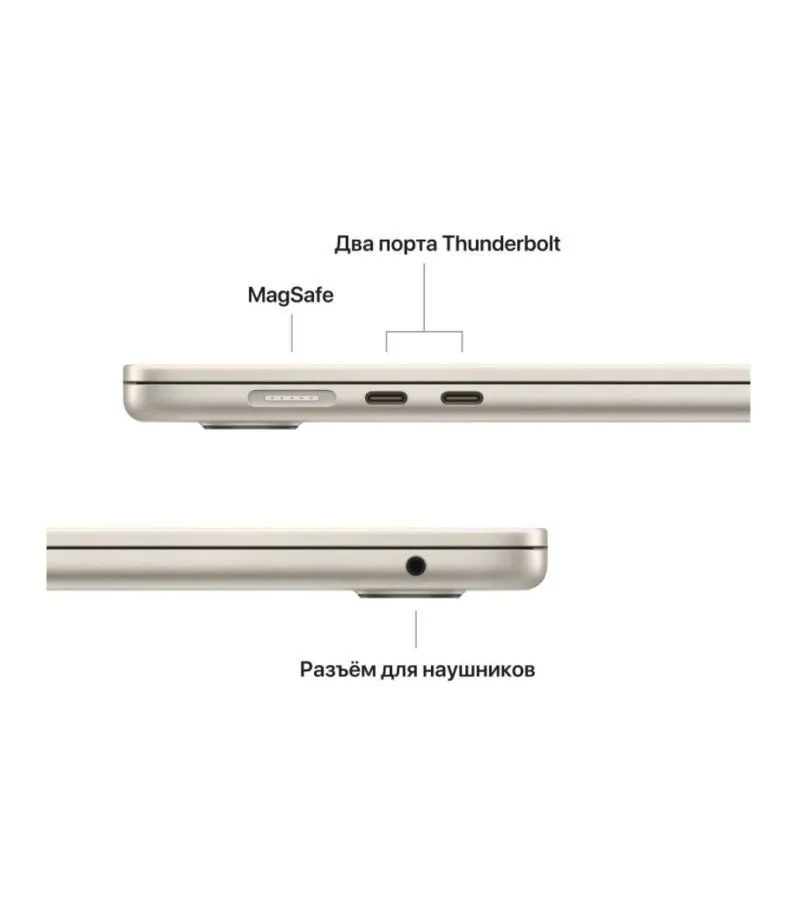 Ноутбук 15" Apple MacBook Air 15 (MQKU3LL/A) - фото 3