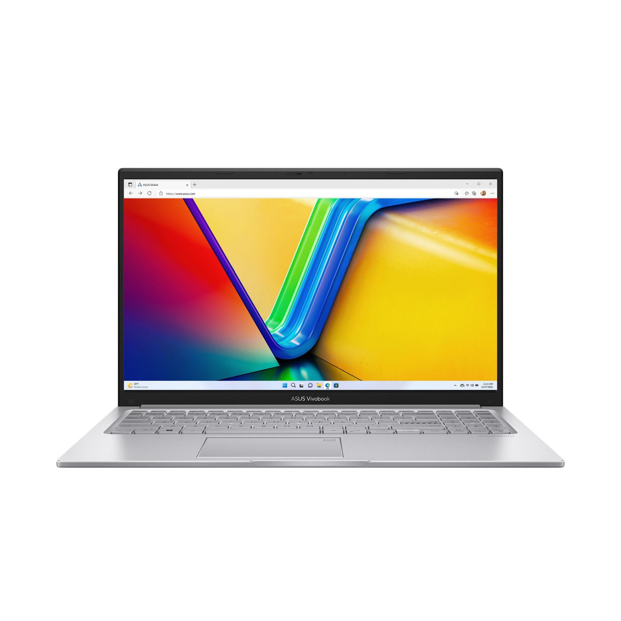 Ноутбук Asus X1504VA-BQ284 15.6 Silver (90NB10J2-M00BR0) ноутбук asus x1504va bq006