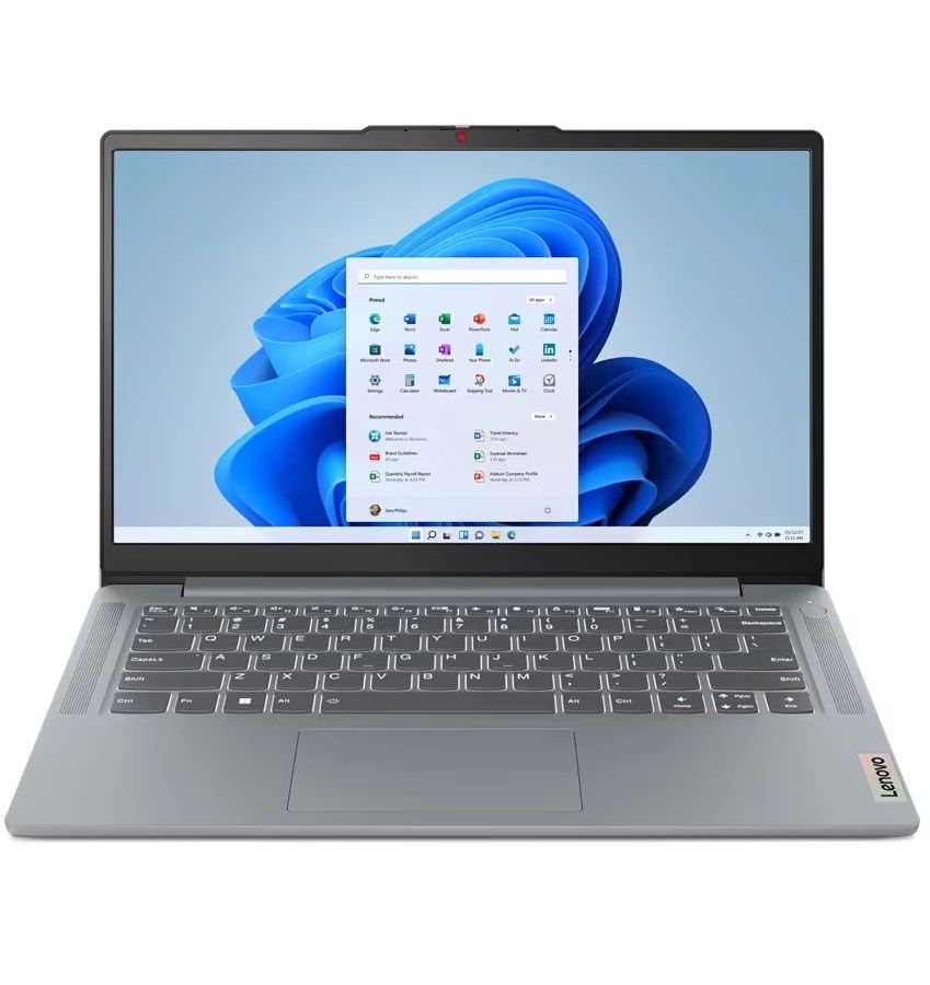 Ноутбук Lenovo IdeaPad 3 Slim 16 Arctic Grey (82X80003RK) ноутбук lenovo ideapad 15aba7 без ос grey 82sg004vrm