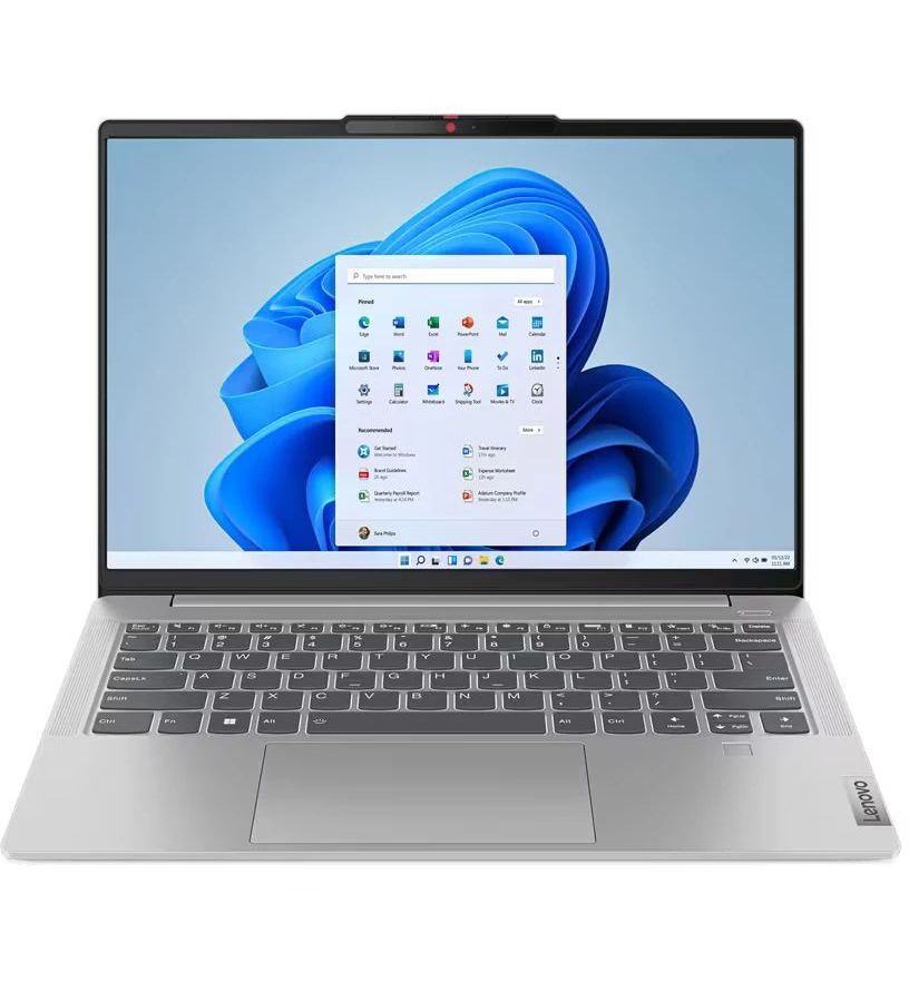 Ноутбук Lenovo IdeaPad 5 Slim 14 Cloud Grey (82XE0001RK) ноутбук lenovo ideapad slim 3 15amn8 amd ryzen 5 7520u 2 8 ghz 15 6 1920x1080 ips 8gb 512gb ssd amd radeon 610m graphics dos arctic grey rukbd