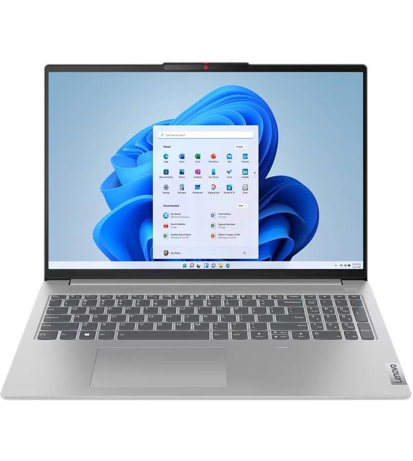Ноутбук Lenovo IdeaPad 5 Slim 16 Cloud Grey (82XG003LRK) ноутбук lenovo ideapad 5 pro 16arh7 82sn0043rk 16