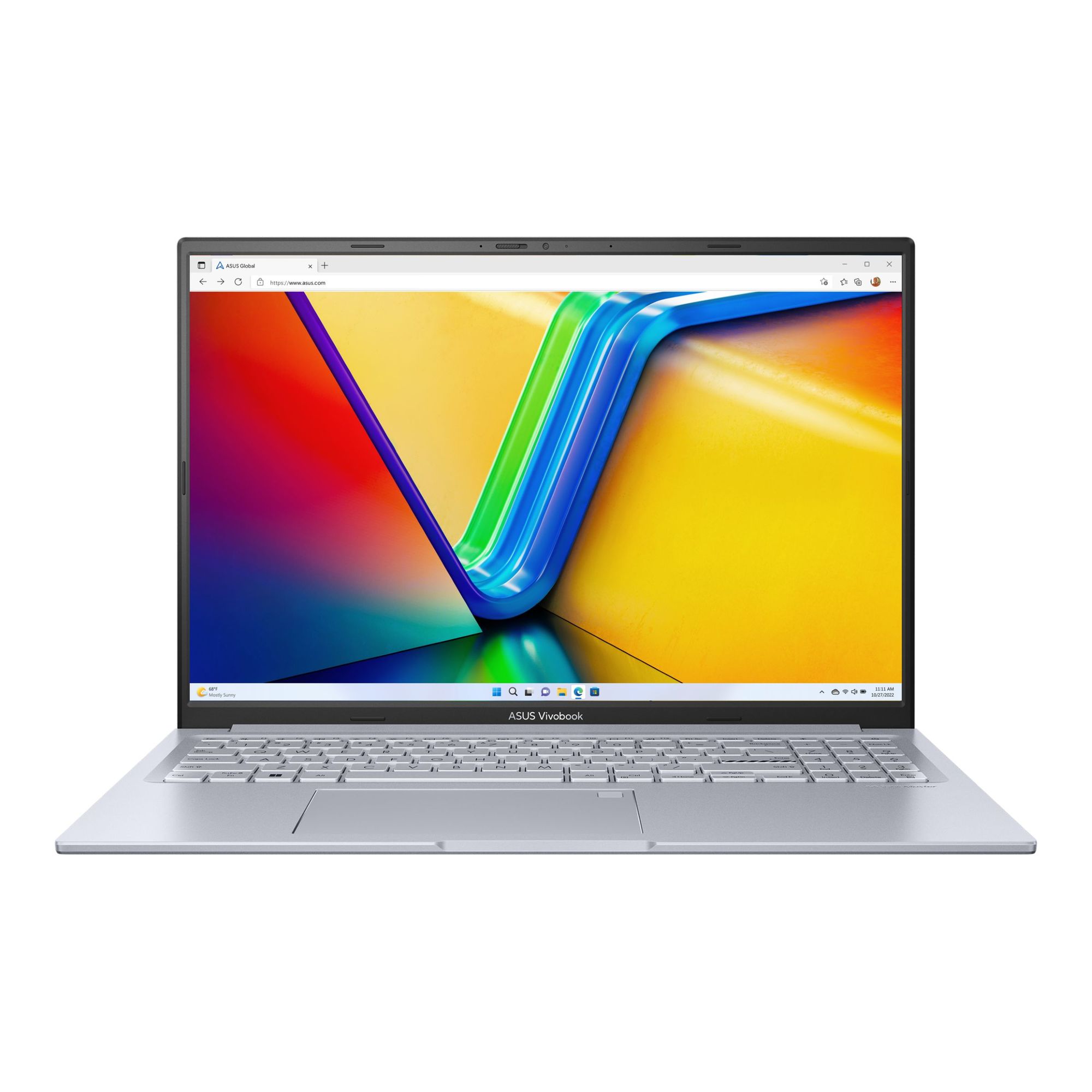 Ноутбук ASUS K3605VC-N1111 16 silver (90NB11D2-M005C0) ноутбук asus x1605za mb364 silver 16 90nb0za2 m00kb0