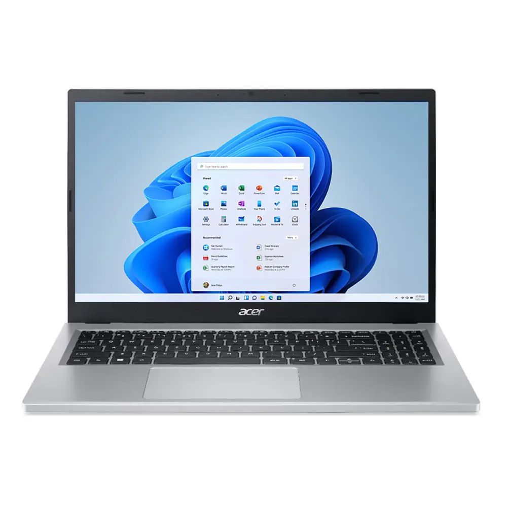 Ноутбук Acer Extensa 15.6 15EX215-33 Silver (NX.EH6CD.002) ноутбук acer extensa 15 6 15ex215 23 iron nx eh3cd 007