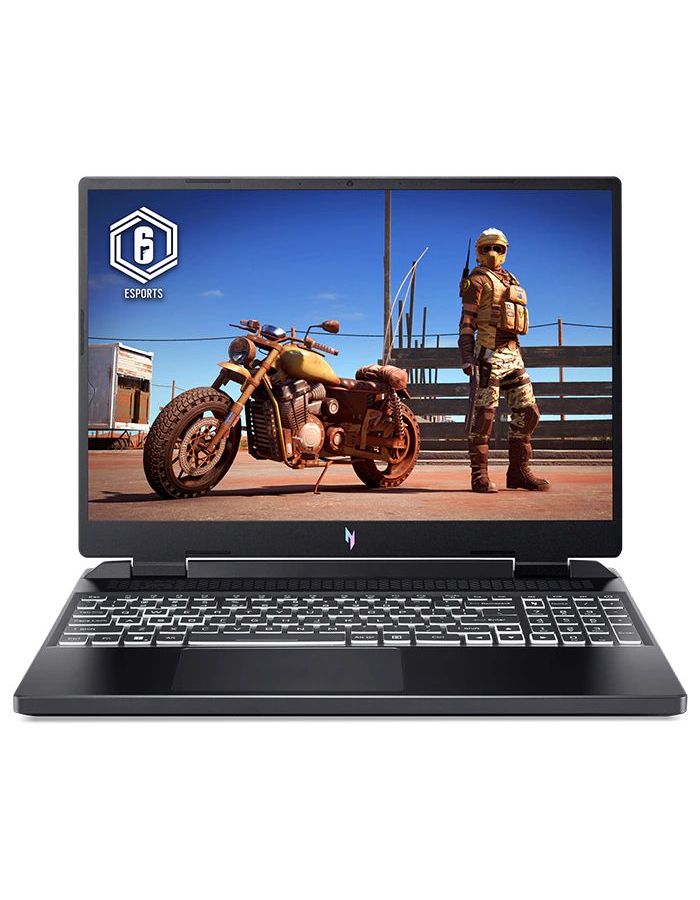 Ноутбук Acer Nitro 16 16AN16-41 Black (NH.QLKCD.004) ноутбук machenike s16 i5 12450h 8gb ssd 512gb nvidia rtx 3050 для ноутбуков 4gb 16 wuxga ips cam 54вт ч no os черный s16 i512450h30504gf165hgms0r2