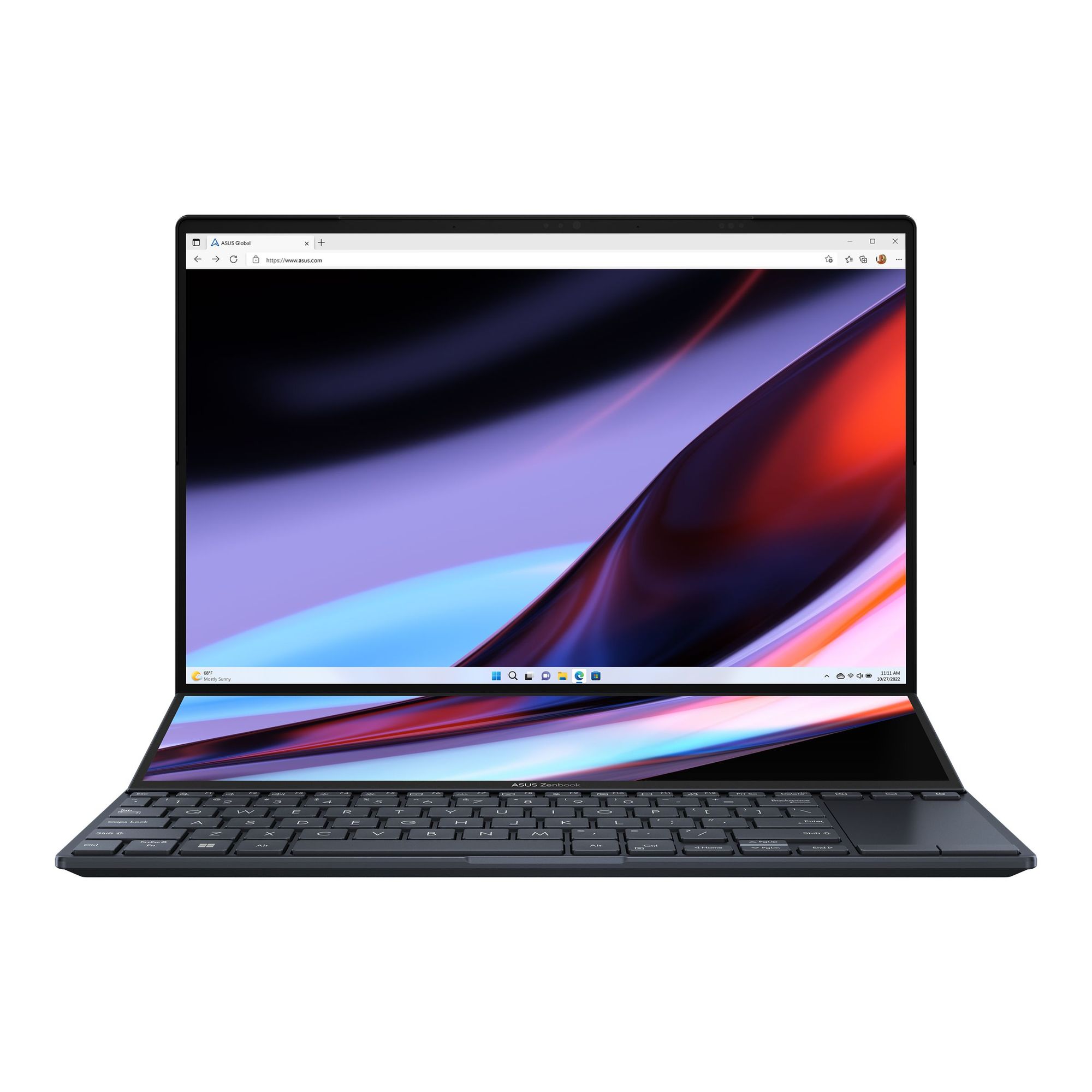 Ноутбук ASUS UX8402VU-P1036W 14.5 Tech Black (90NB10X2-M003C0) ноутбук asus zenbook pro duo 15 oled ux582zw 32gb 1tb синий