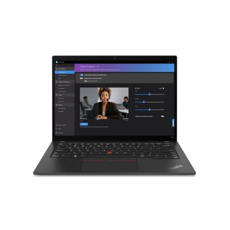 Ноутбук Lenovo ThinkPad T14s Gen 4 black (21F6004PRT) - фото 1