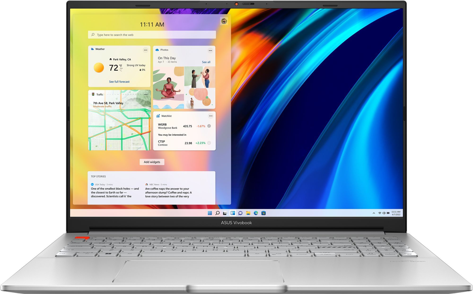 Ноутбук Asus Vivobook Pro 16 K6602ZC-N1114 silver (90NB0Z52-M00550) ноутбук asus x1504za bq078w 15 6 90nb1021 m00550