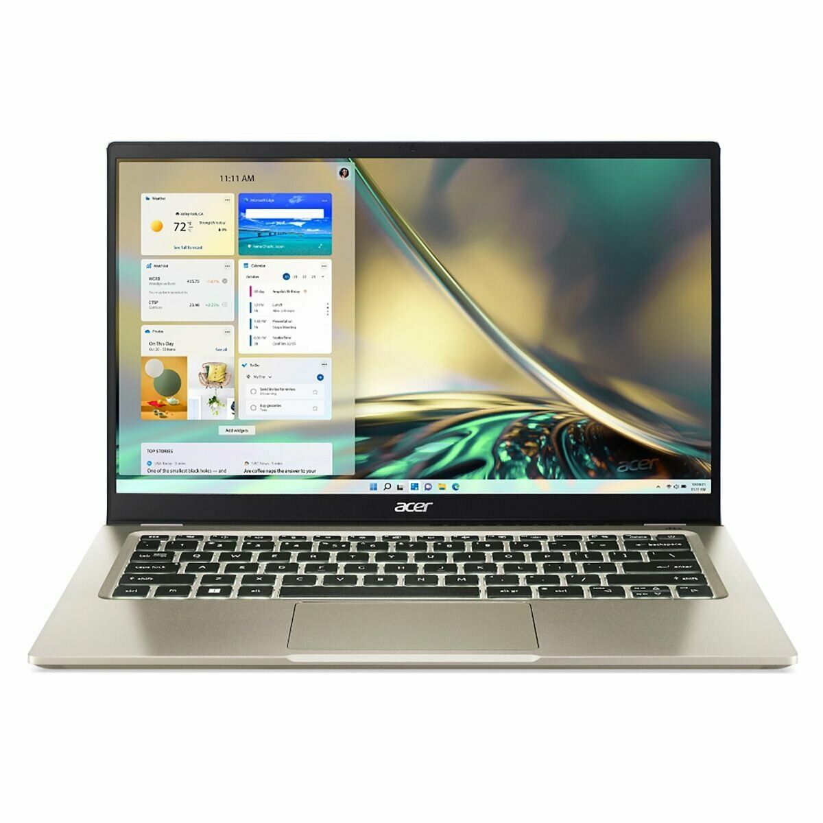 Ноутбук Acer SF314-512 Haze Gold (NX.K7NER.008) ноутбук acer swift sf314 43 r3qt nx ab1er 00u 14